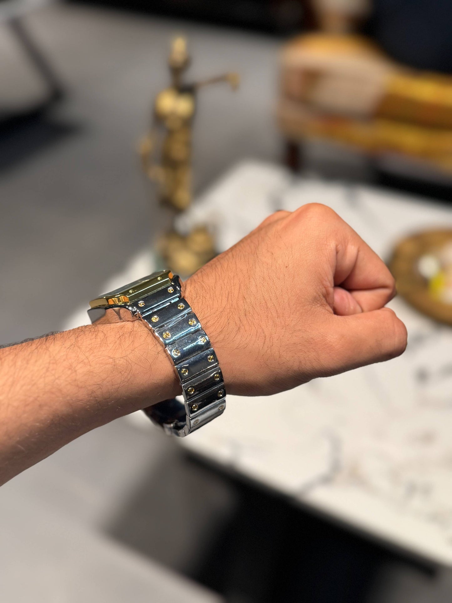 CARTIER Black X Golden
