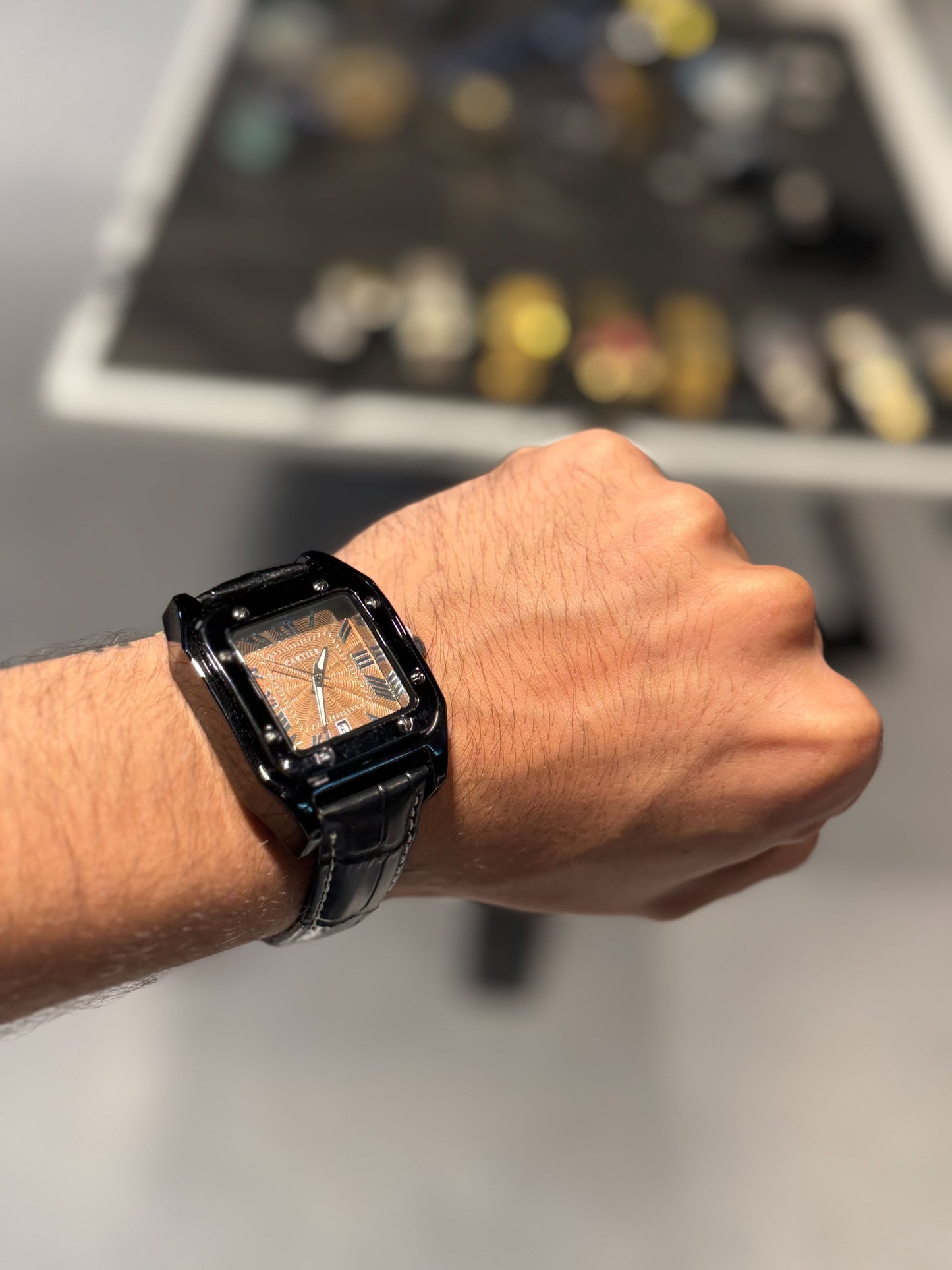 CARTIER Black X Golden