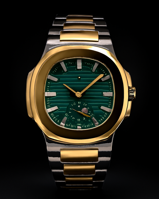 PATEK PHILIPPE Silver-Golden X Green