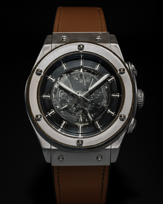 HUBLOT Silver X Brown