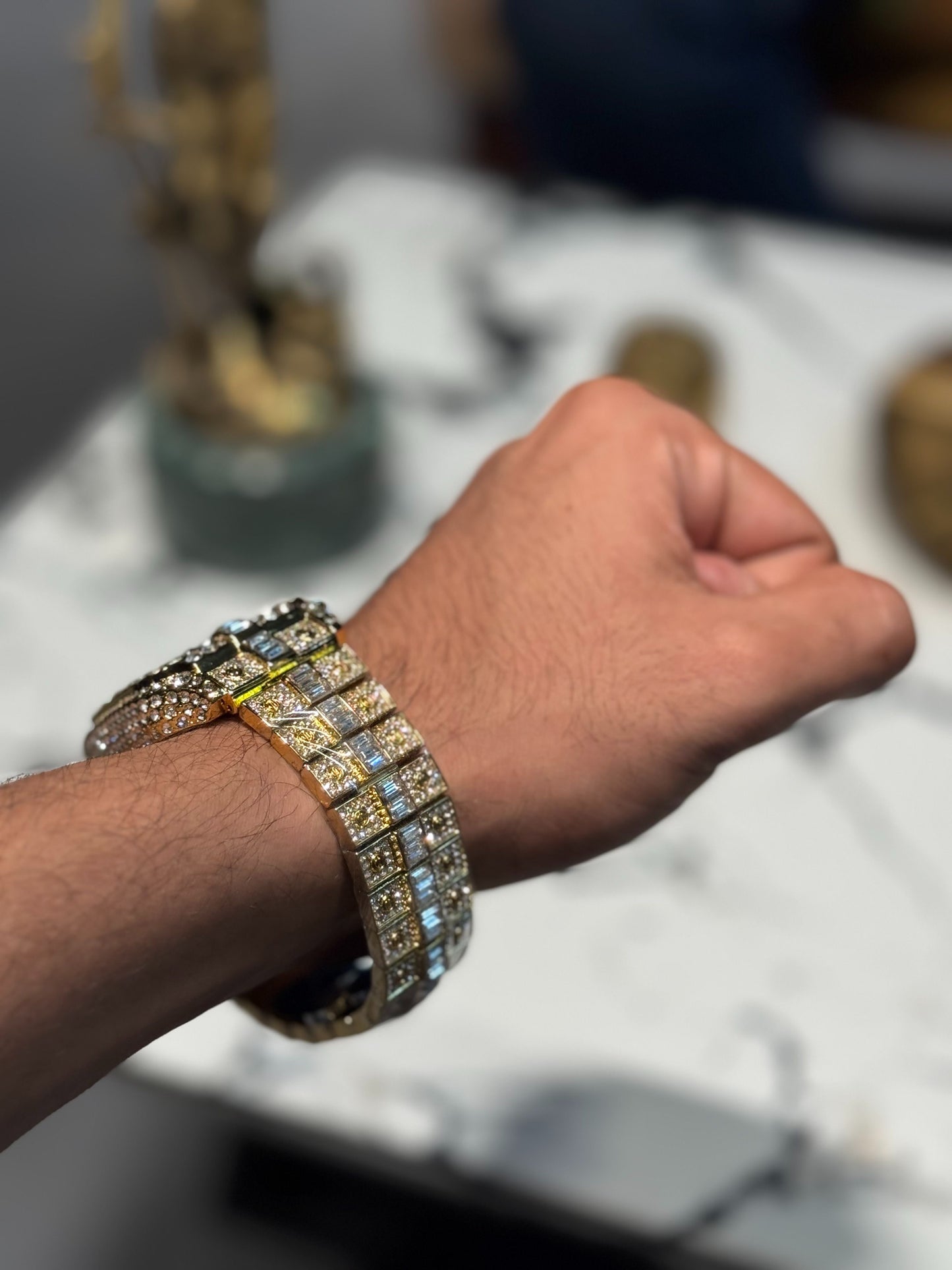 ROLEX Golden Iced-Out
