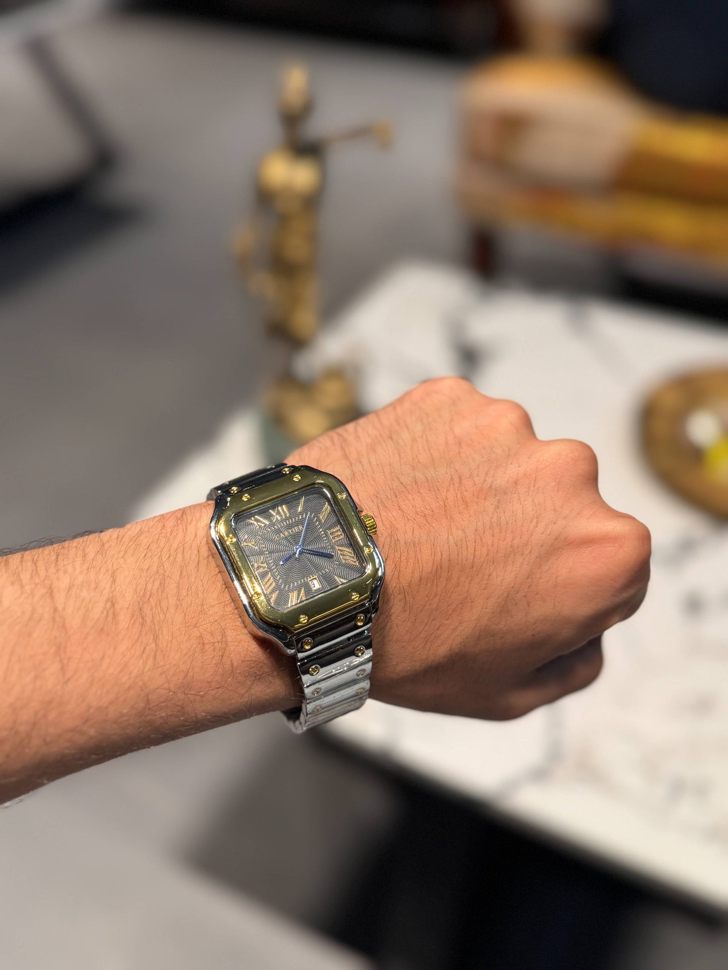 CARTIER Black X Golden